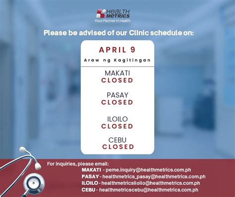 https//cms.healthmetrics.com.ph|Email us for inquiries! To schedule .